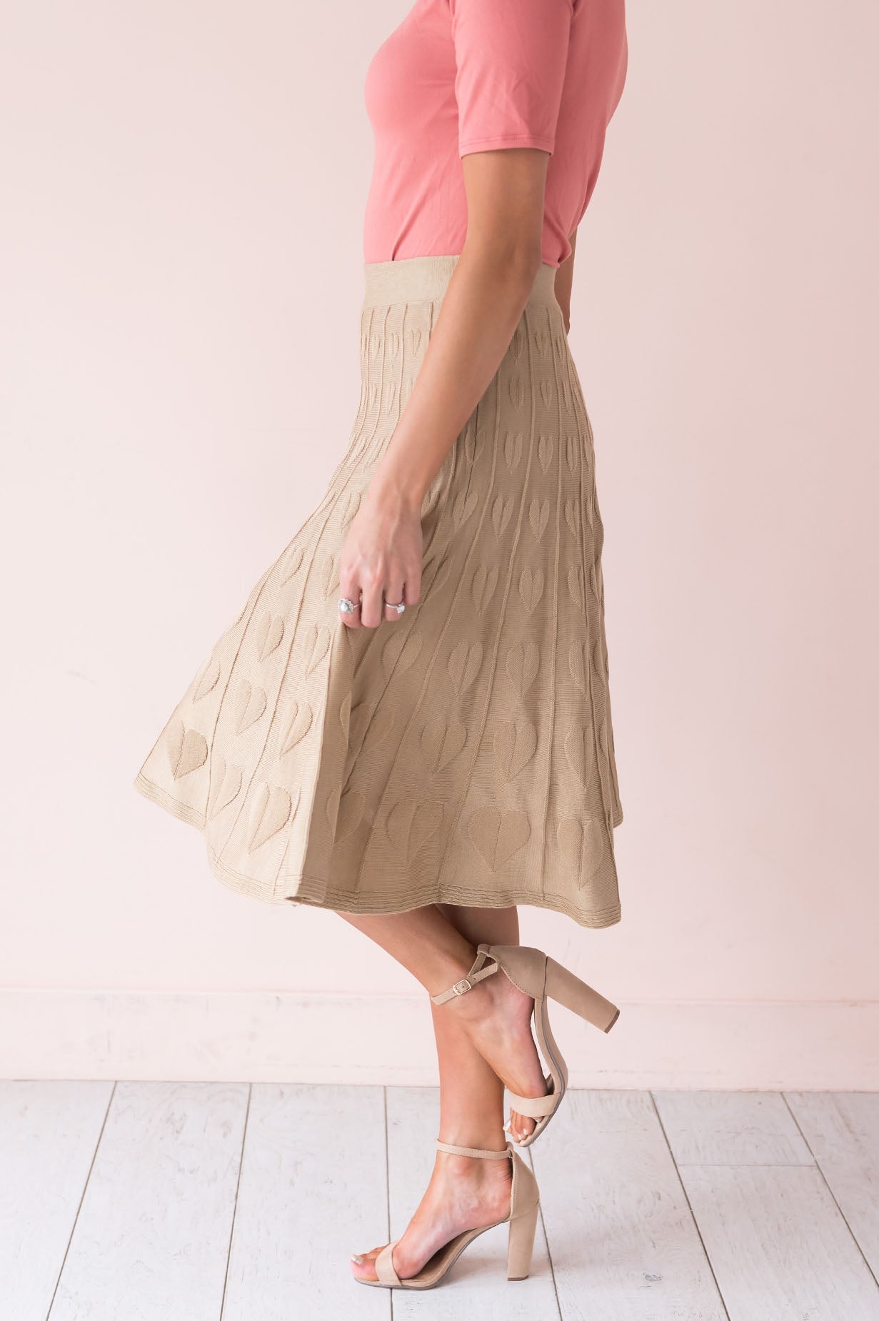 She's A Sweetheart Modest Skirt Skirts vendor-unknown 