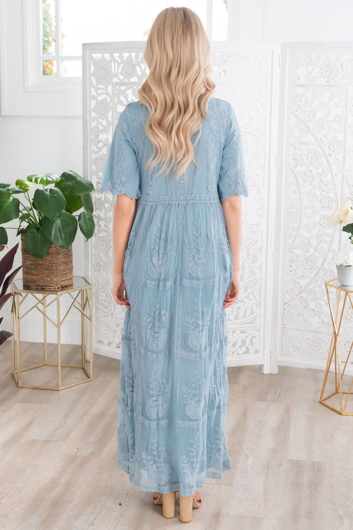 The Lexi Boho Maxi Dress Modest Dresses vendor-unknown 