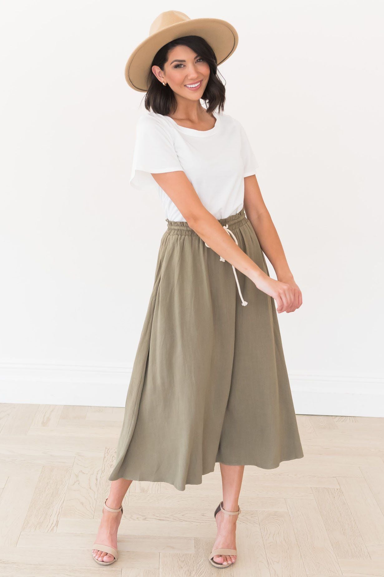 Sweet Simplicity Modest Skirt Skirts vendor-unknown 