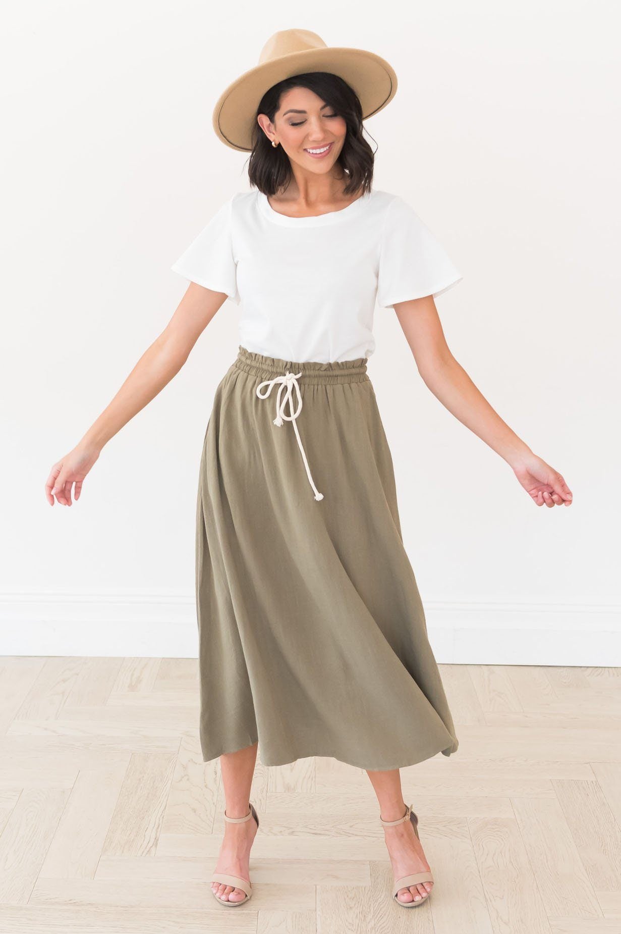 Sweet Simplicity Modest Skirt Skirts vendor-unknown 
