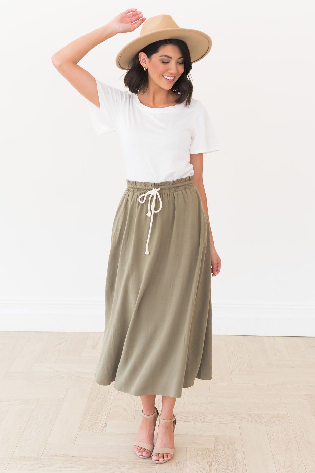 Sweet Simplicity Modest Skirt Skirts vendor-unknown 