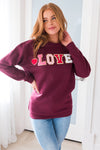 It's All About Love Modest Sweatshirt Modest Dresses vendor-unknown