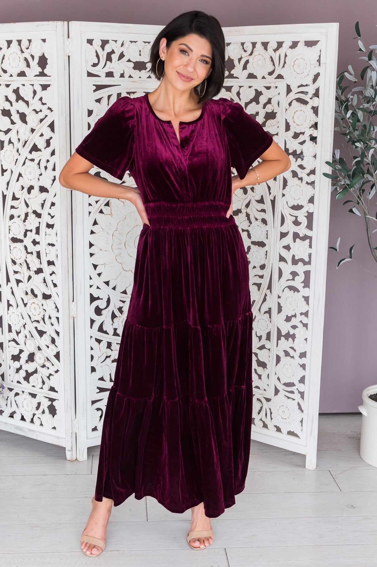 The Cosetta Modest Dresses vendor-unknown 