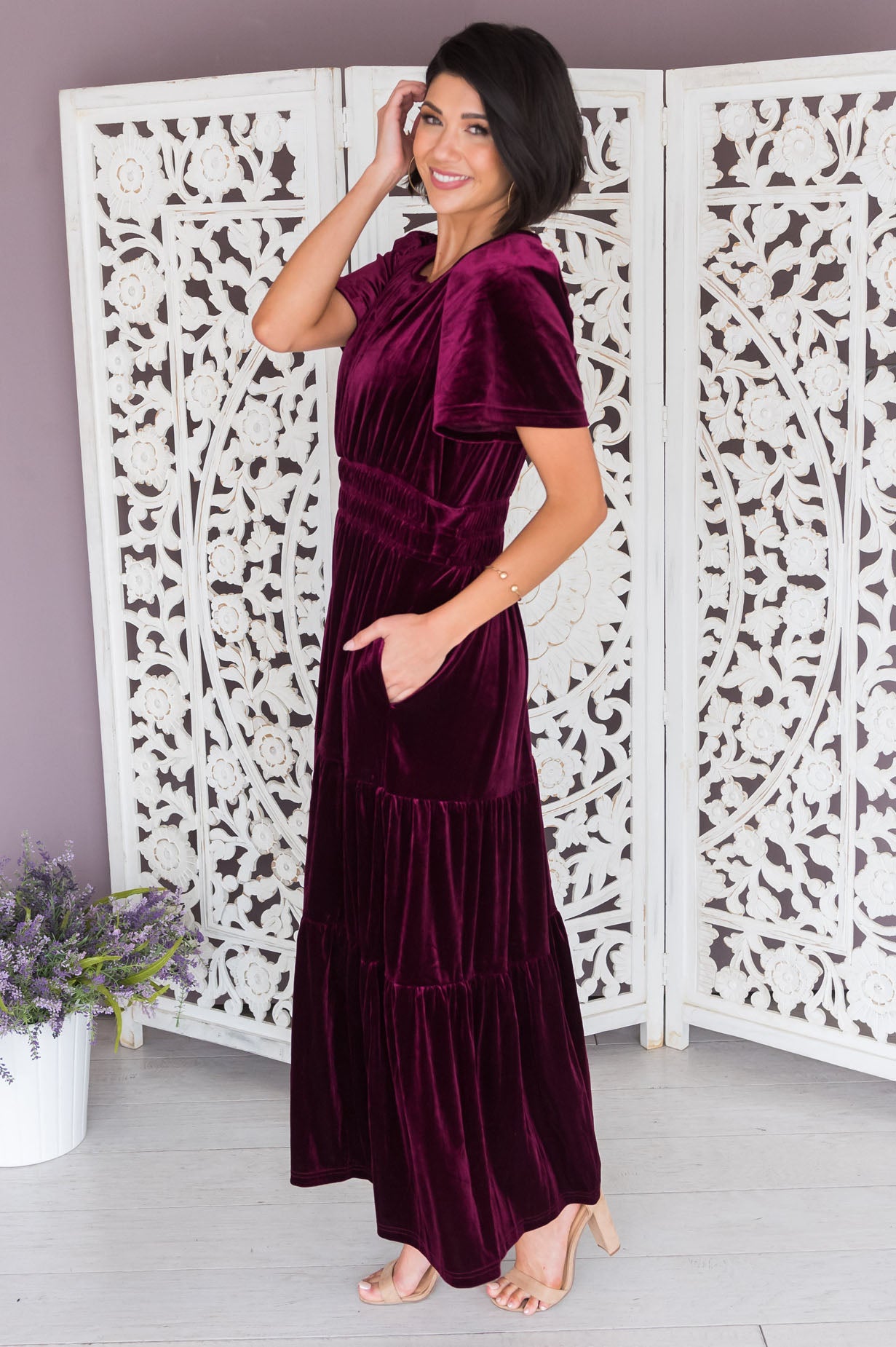 The Cosetta Modest Dresses vendor-unknown 