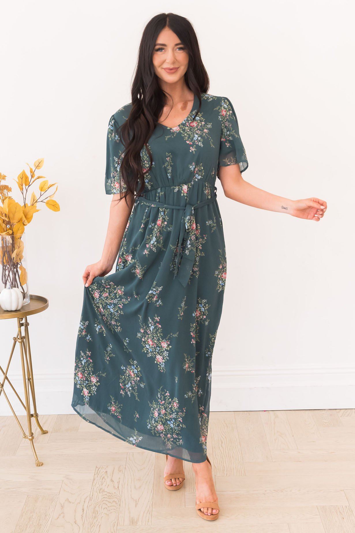The Sarai Modest Dresses teanrose 