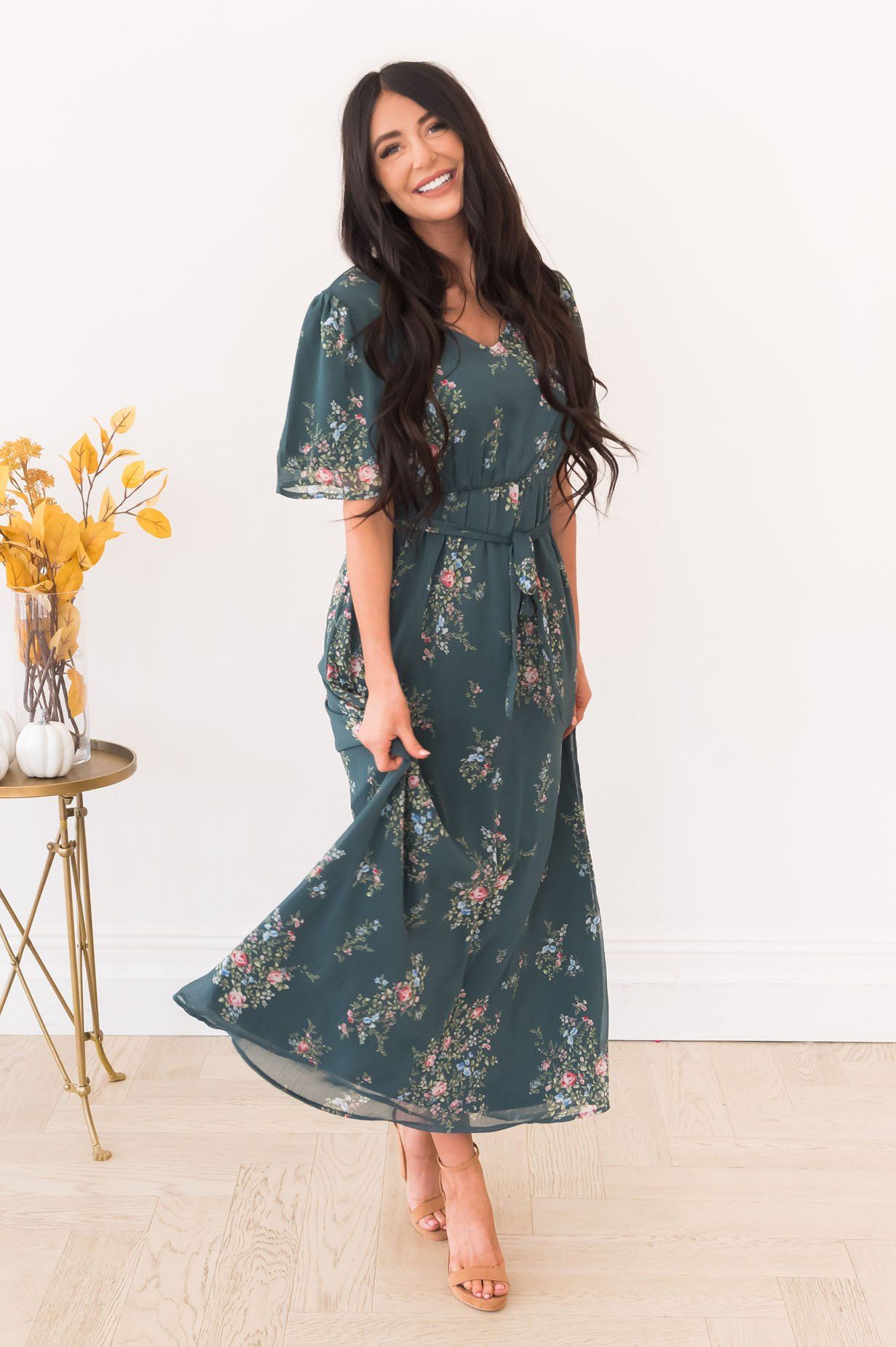 The Sarai Modest Dresses teanrose 