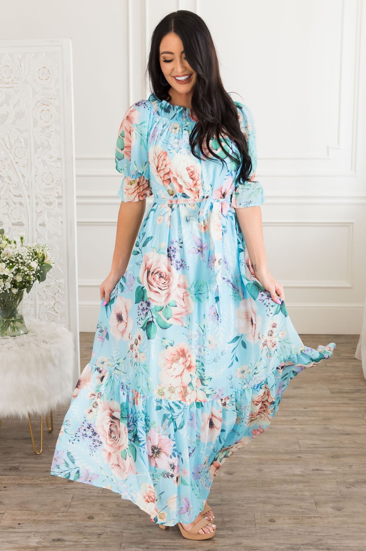 The Malorie Modest Dresses vendor-unknown 