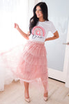 It's All About The Tiers Modest Tulle Skirt Skirts vendor-unknown