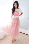 It's All About The Tiers Modest Tulle Skirt Skirts vendor-unknown 
