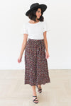 Ditzy Daisy Modest Floral Skirt Skirts vendor-unknown