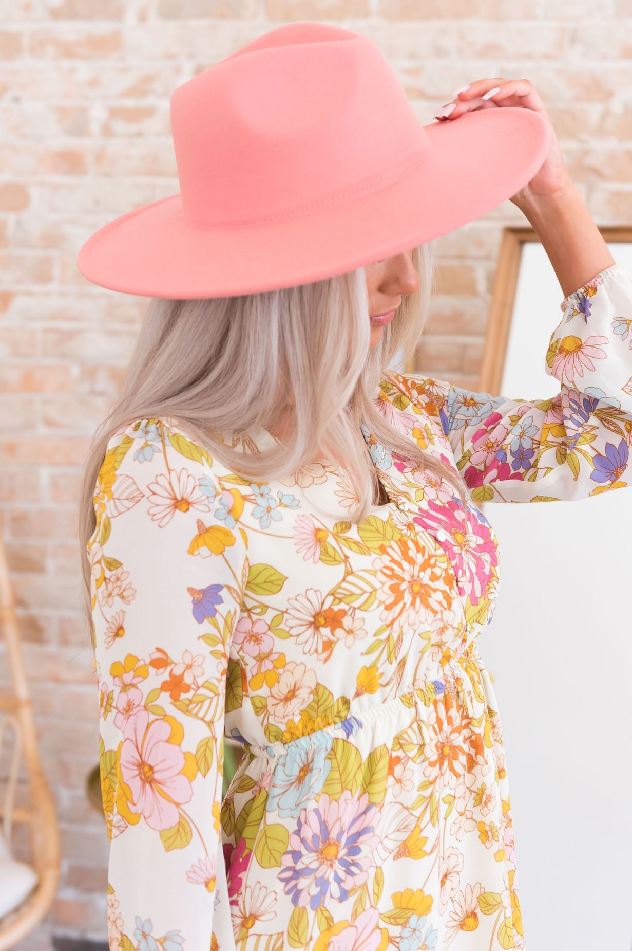 Stay Wild Wide Brim Hat Accessories & Shoes Leto Accessories 