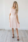 The Sloan Modest Dresses vendor-unknown Whisper Blush XS