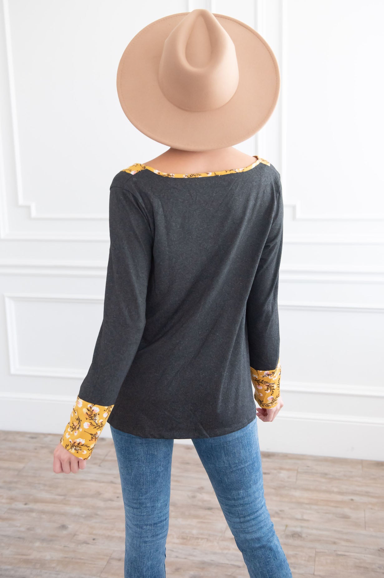 We Were In Love Modest Top Tops vendor-unknown 