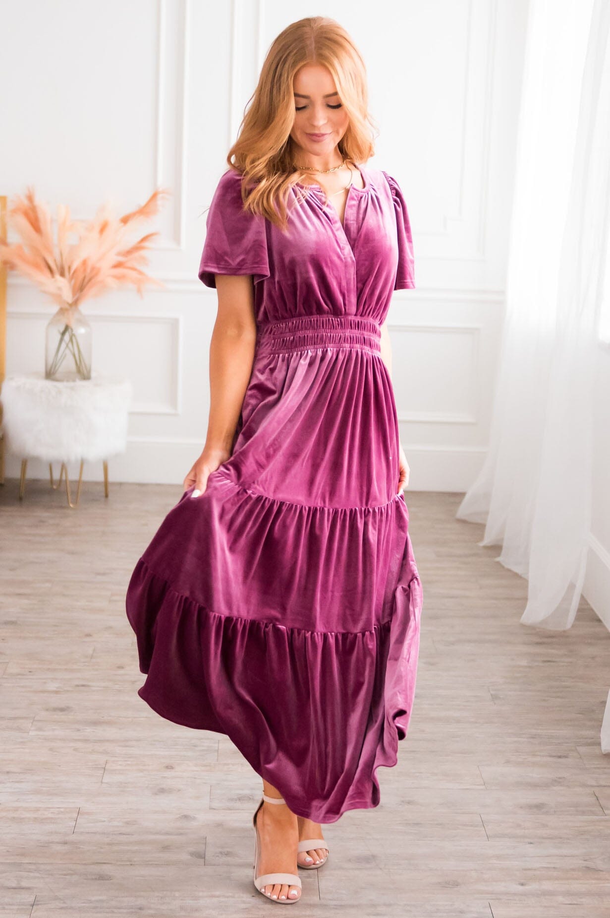 The Cosetta Modest Dresses vendor-unknown 