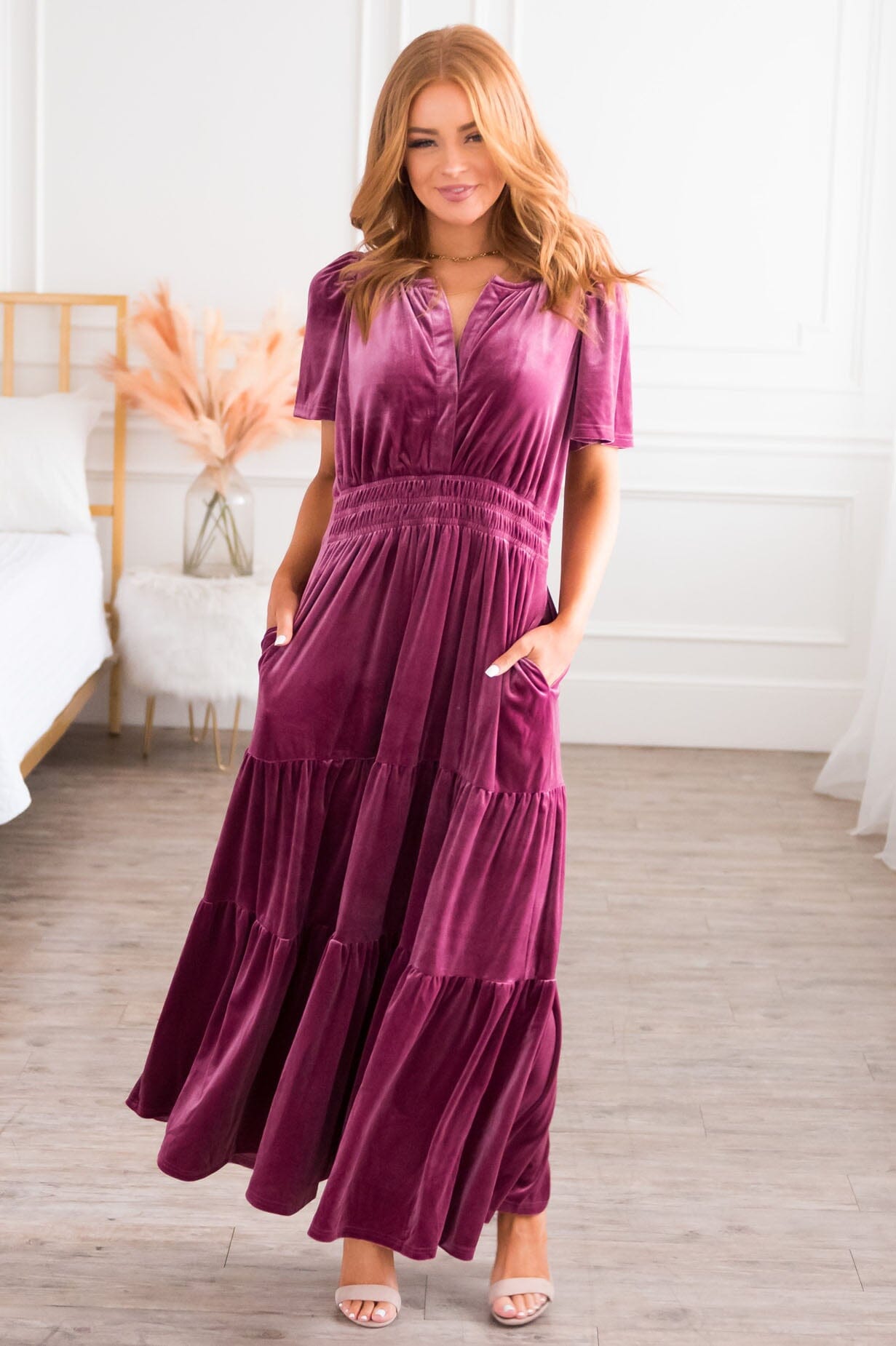 The Cosetta Modest Dresses vendor-unknown 