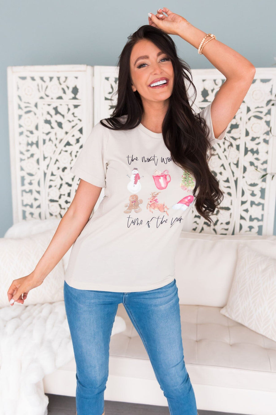 The Most Wonderful Time Modest Graphic Tee