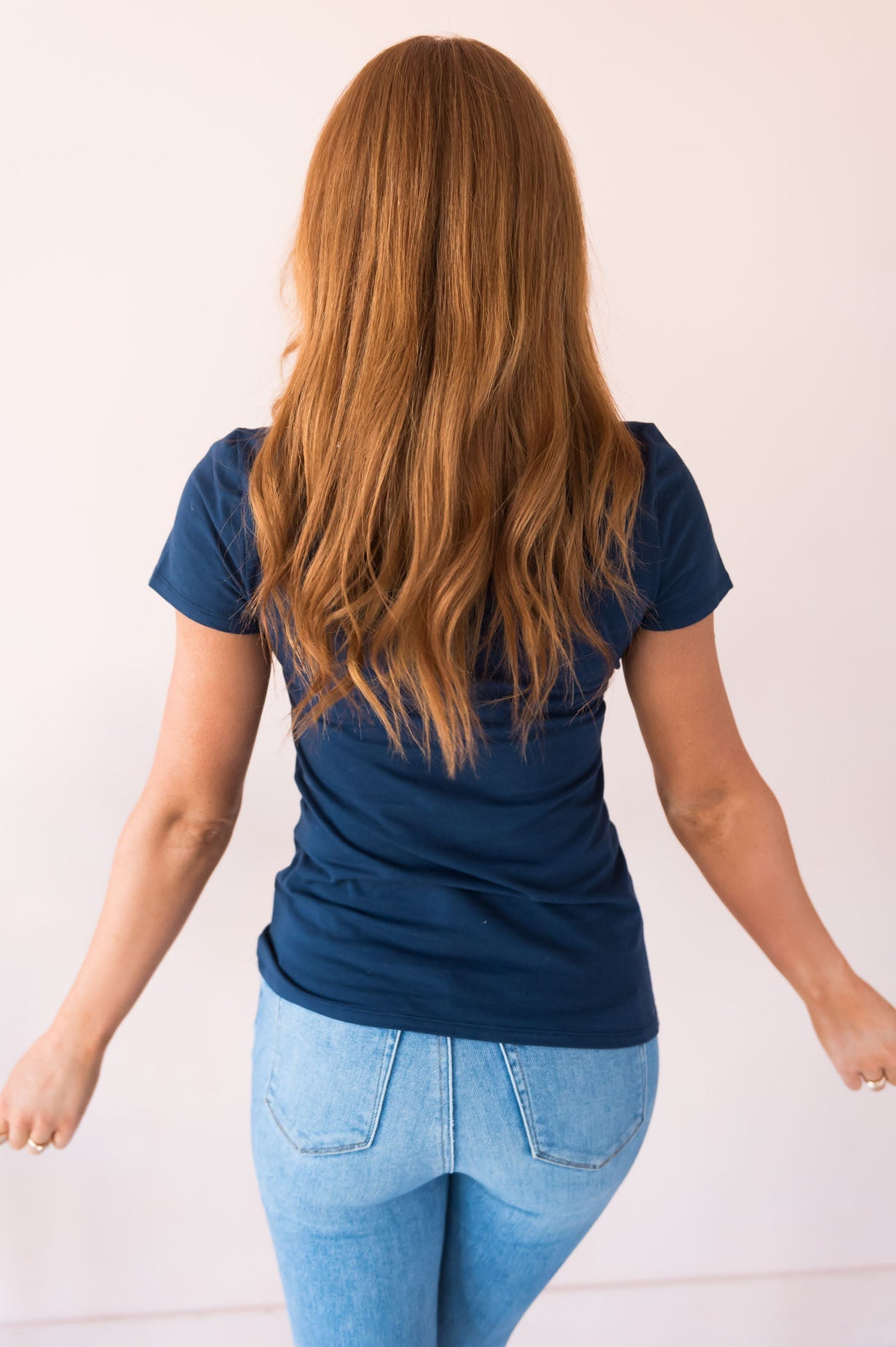 Casual Dreamer Modest Crewneck Tee Modest Dresses vendor-unknown 