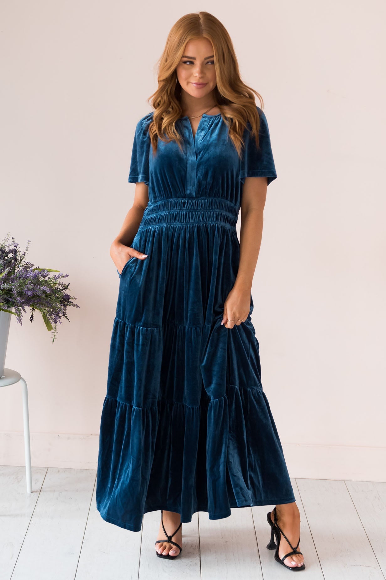 The Cosetta Modest Dresses vendor-unknown 