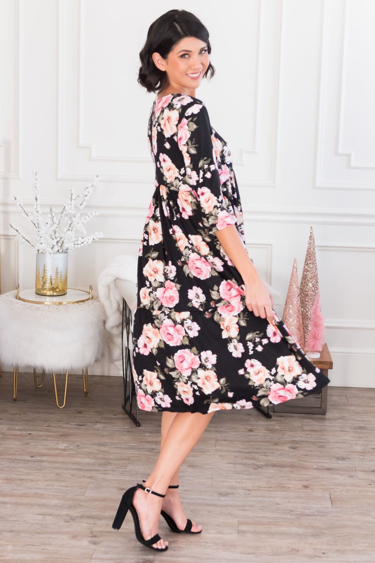 The Adilene Modest Dresses vendor-unknown 