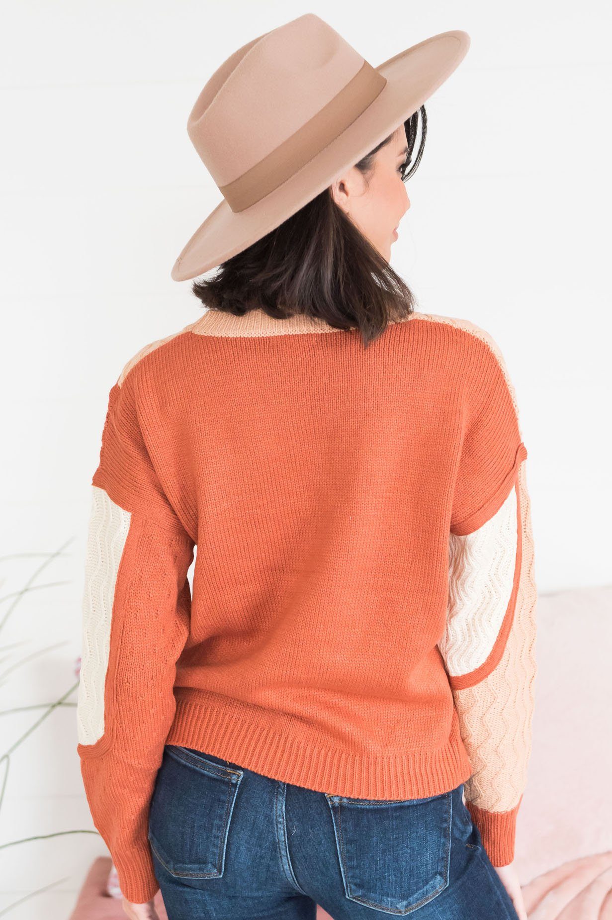 Limitless Love Modest Sweater Tops vendor-unknown 