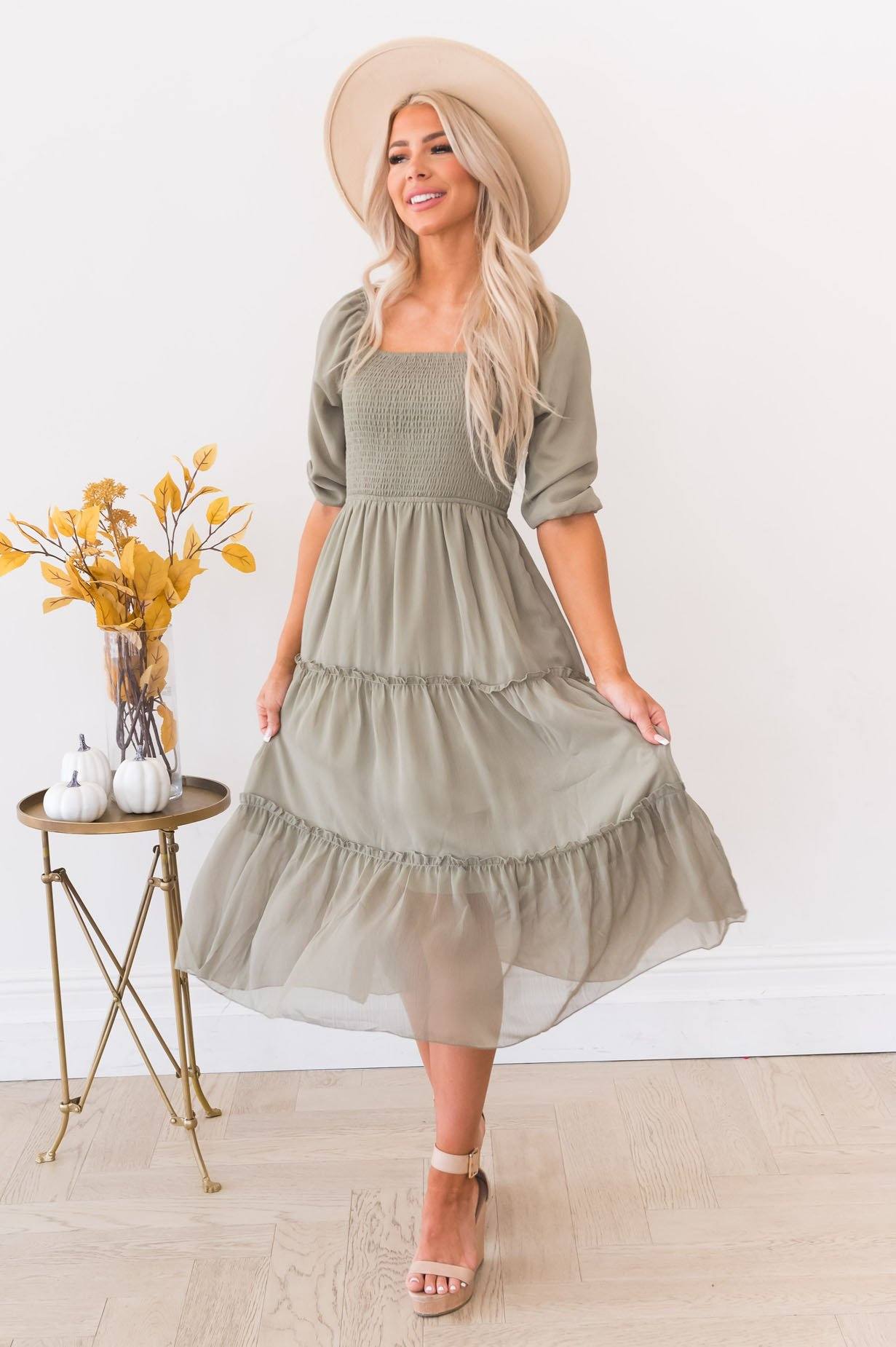 The Greta Modest Dresses vendor-unknown 