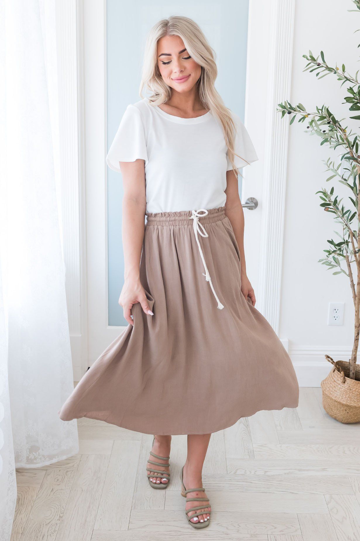 Sweet Simplicity Modest Skirt Skirts vendor-unknown 