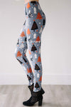 Star on the Christmas Tree Leggings Accessories & Shoes vendor-unknown Gray One Size