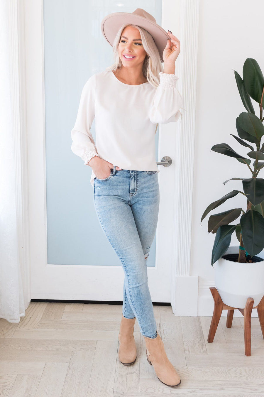 Steal The Show Modest Blouse
