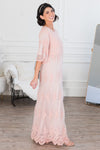 The Gracie Boho Lace Maxi Dress Modest Dresses vendor-unknown