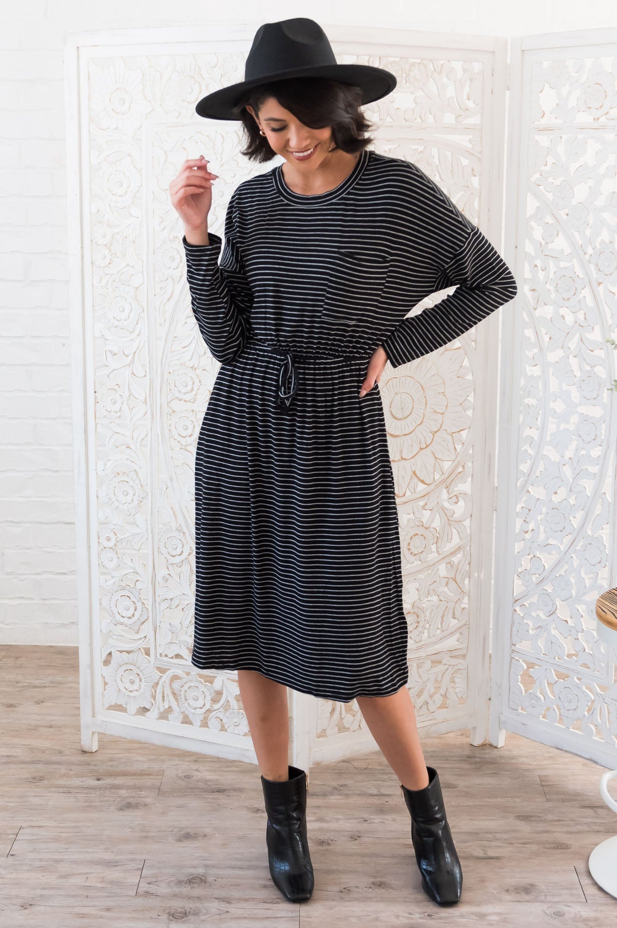 The Kaylia Modest Dresses vendor-unknown 