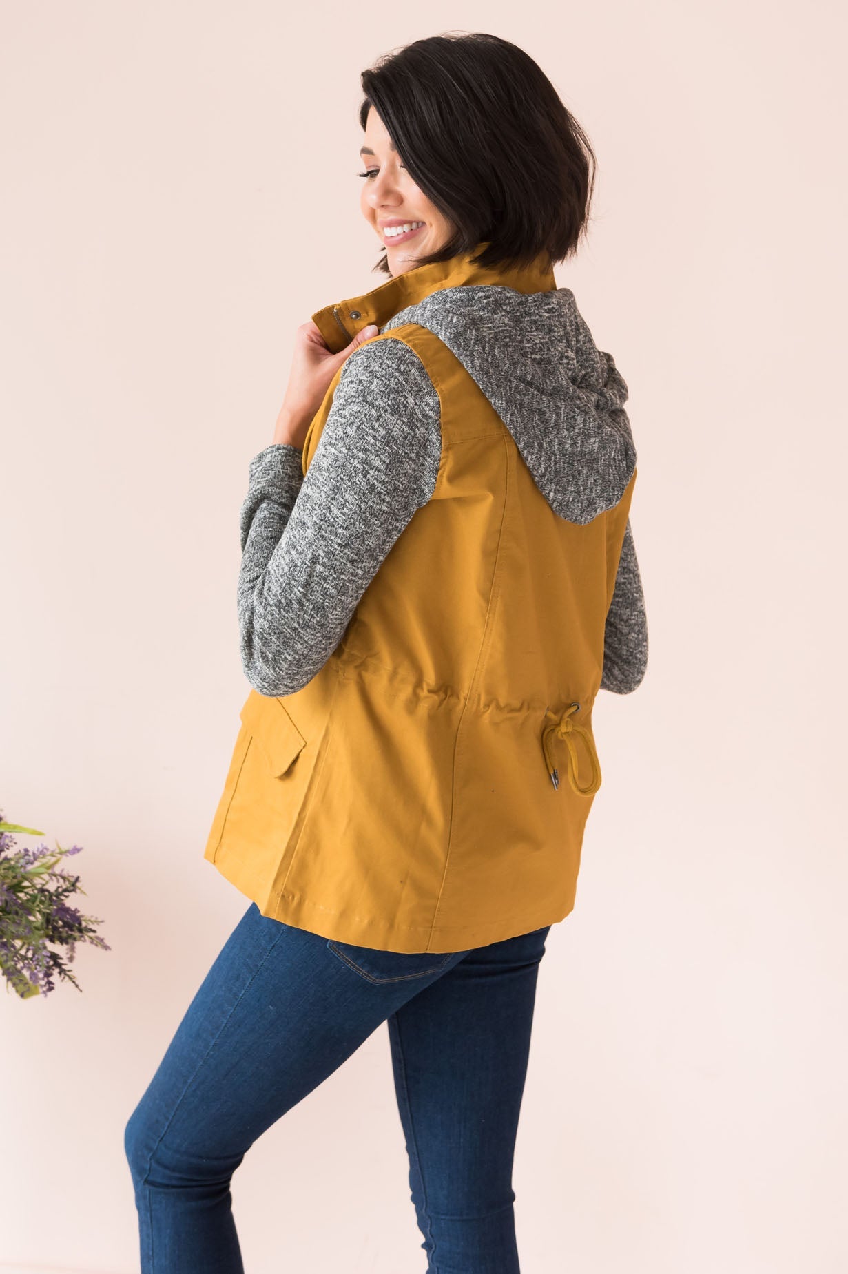 Bring on Fall Modest Light Weight Zip-Up Hoodie Modest Dresses vendor-unknown 