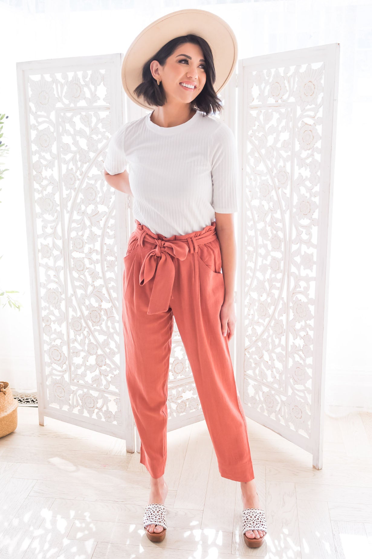 Bold Beauty Modest Paperbag Pants Modest Dresses vendor-unknown 