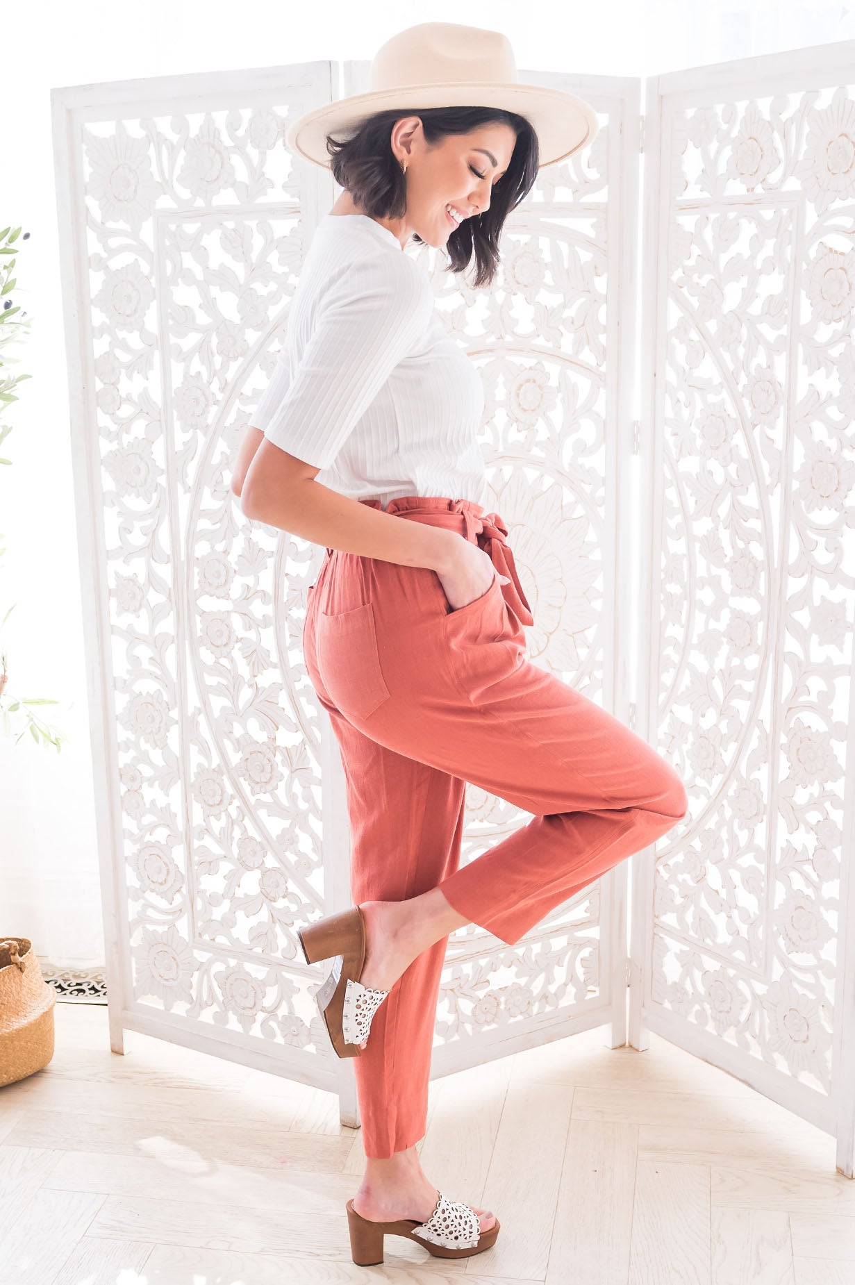 Bold Beauty Modest Paperbag Pants Modest Dresses vendor-unknown 