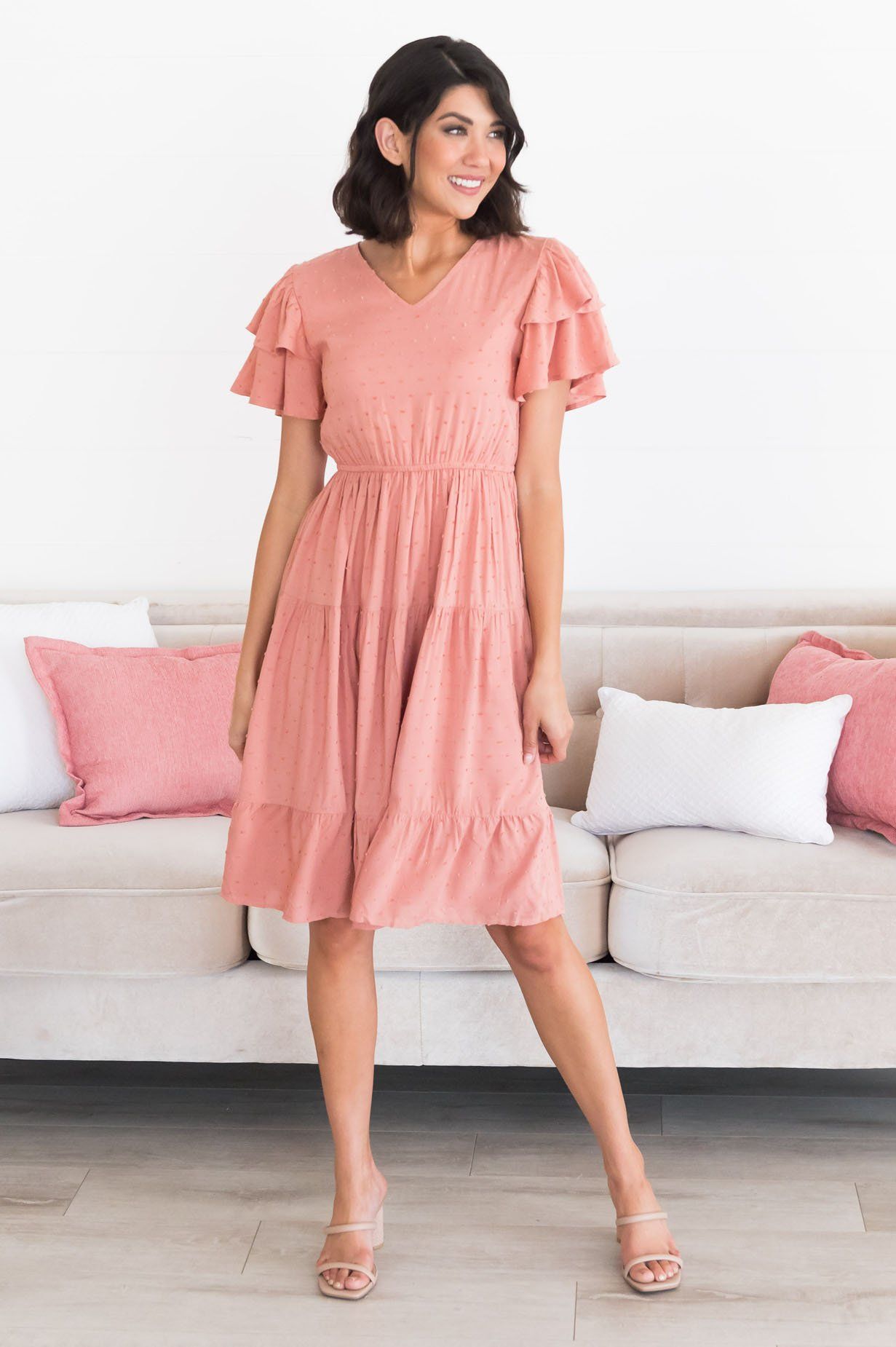 The Amy Swiss Dot NeeSee's Dresses 