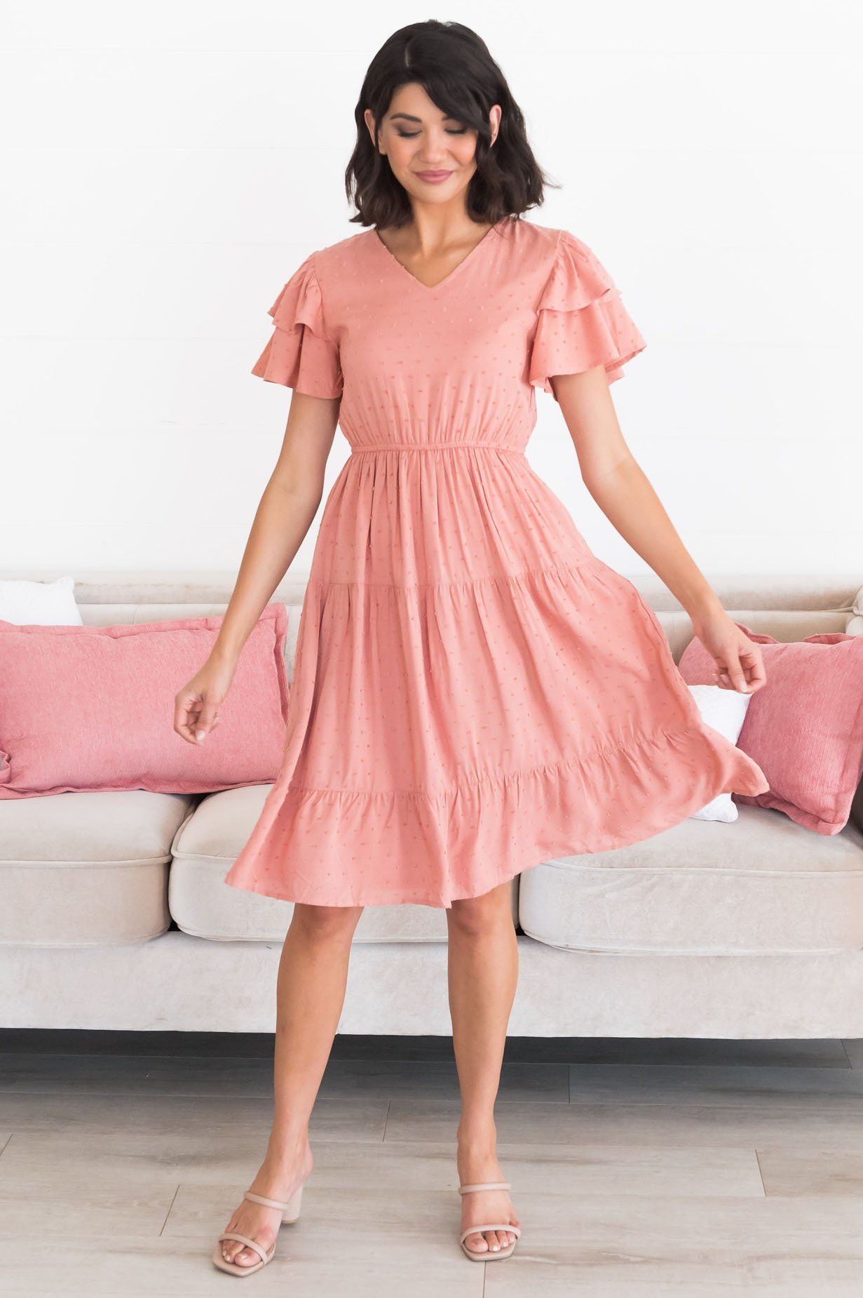 The Amy Swiss Dot NeeSee's Dresses 