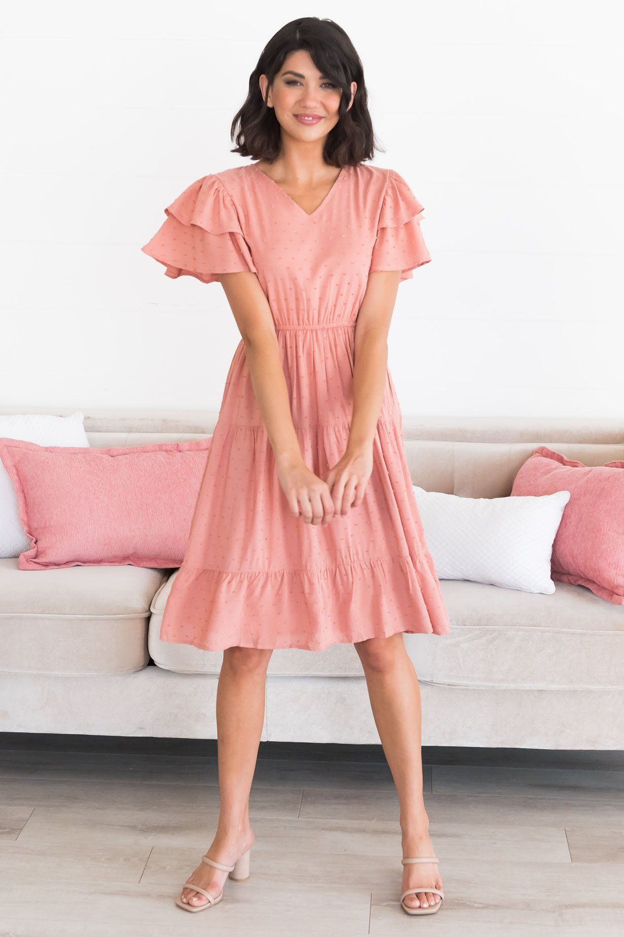 The Amy Swiss Dot NeeSee's Dresses 