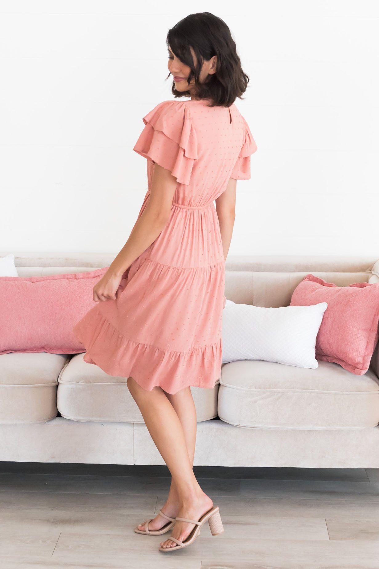 The Amy Swiss Dot NeeSee's Dresses 