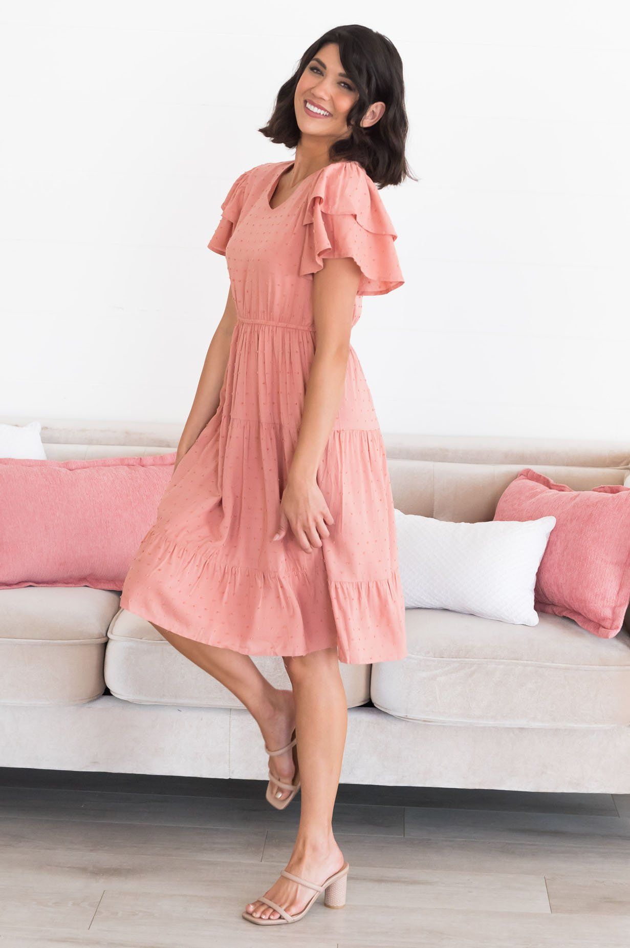 The Amy Swiss Dot NeeSee's Dresses 