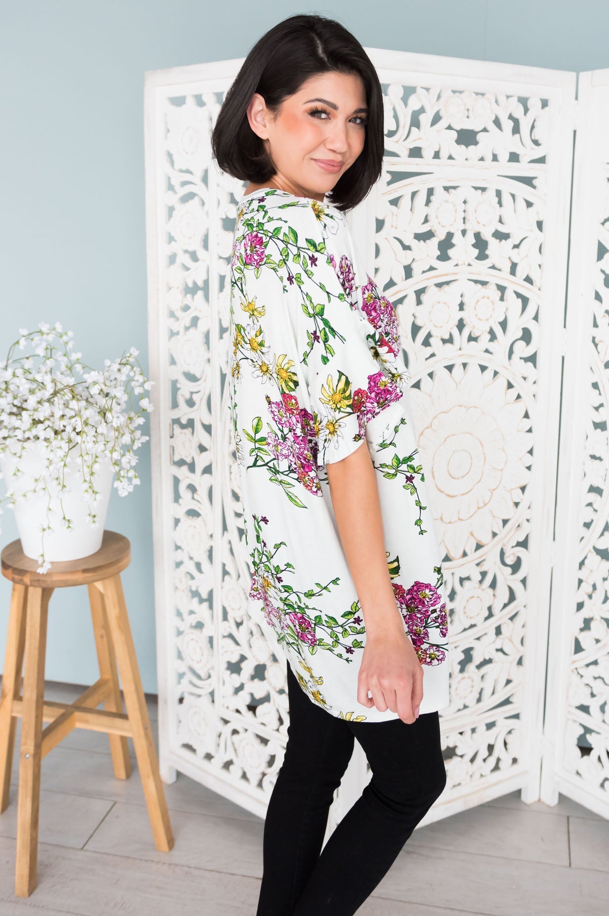 Floral Daydream Modest Top Modest Dresses vendor-unknown 