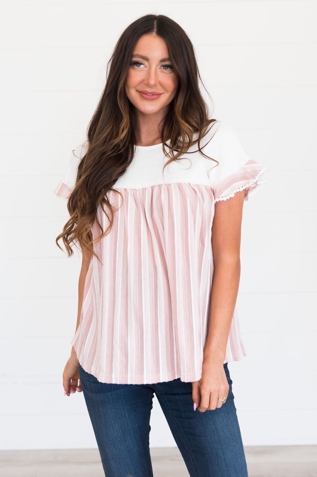 Summer Sway Modest Blouse Modest Dresses vendor-unknown 