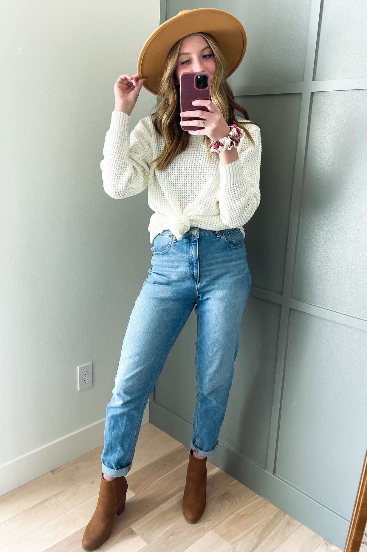 Fall Retreat Rib Stitch Modest Sweater Modest Dresses vendor-unknown 