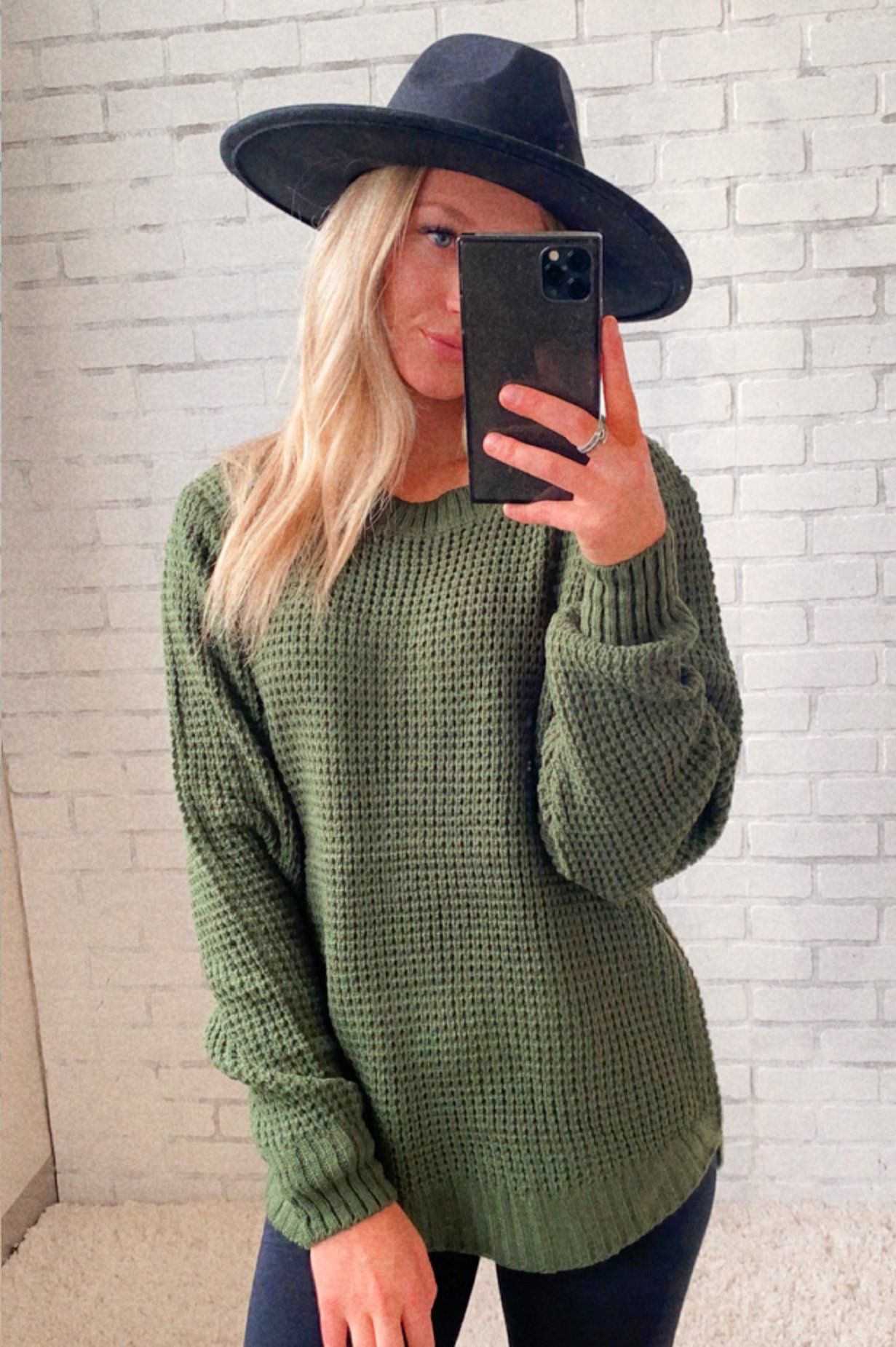 Fall Retreat Rib Stitch Modest Sweater Modest Dresses vendor-unknown 