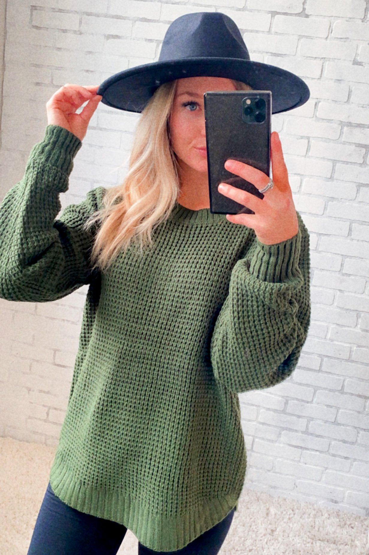 Fall Retreat Rib Stitch Modest Sweater Modest Dresses vendor-unknown 