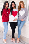 I Heart You Modest Sweater Modest Dresses vendor-unknown