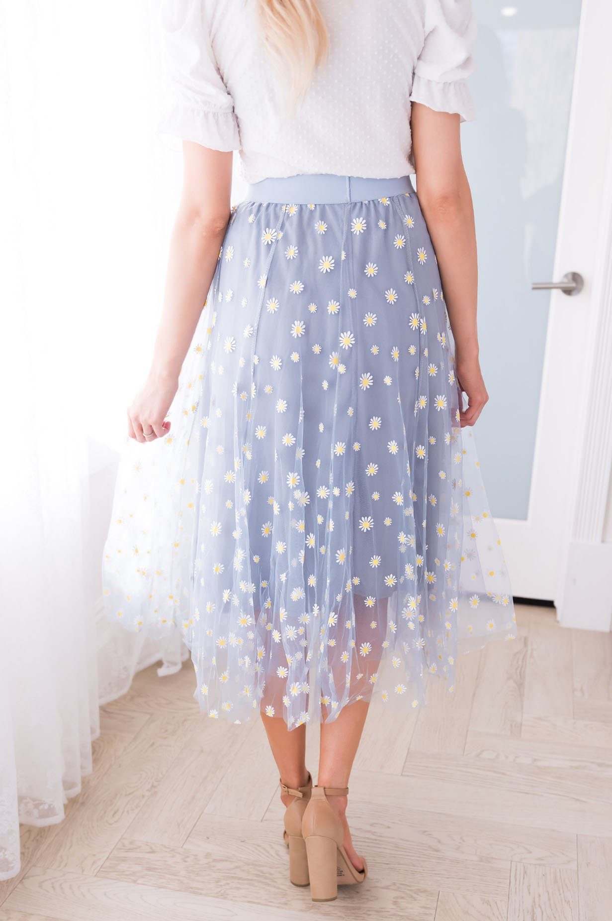 Crazy Daisy Modest Tulle Skirt NeeSee's Dresses 