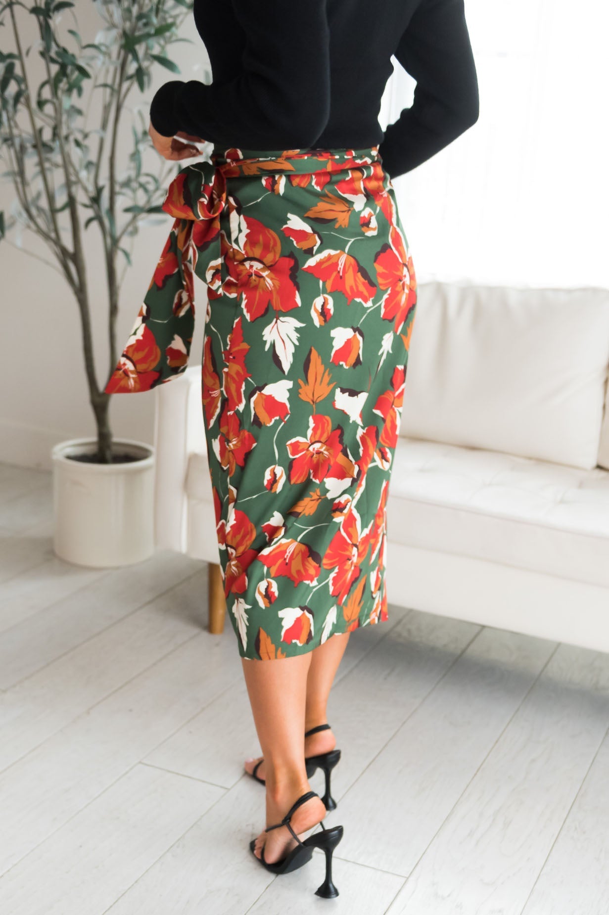 Every Season Modest Wrap Skirt NeeSee's Dresses 