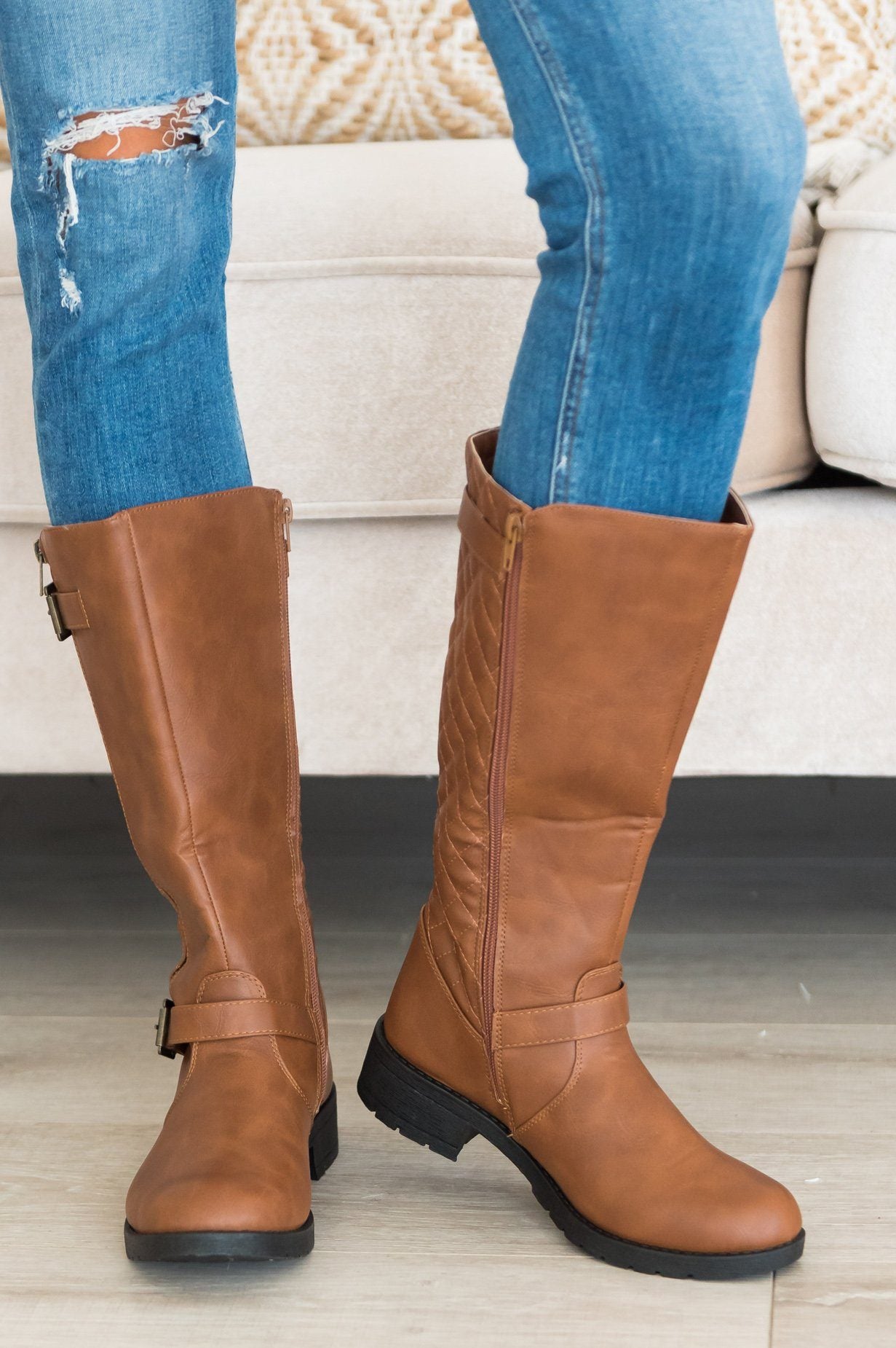 The Baylee Riding Boots Accessories & Shoes vendor-unknown 