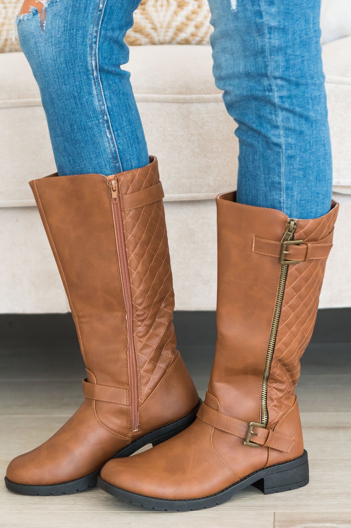 The Baylee Riding Boots Accessories & Shoes vendor-unknown 