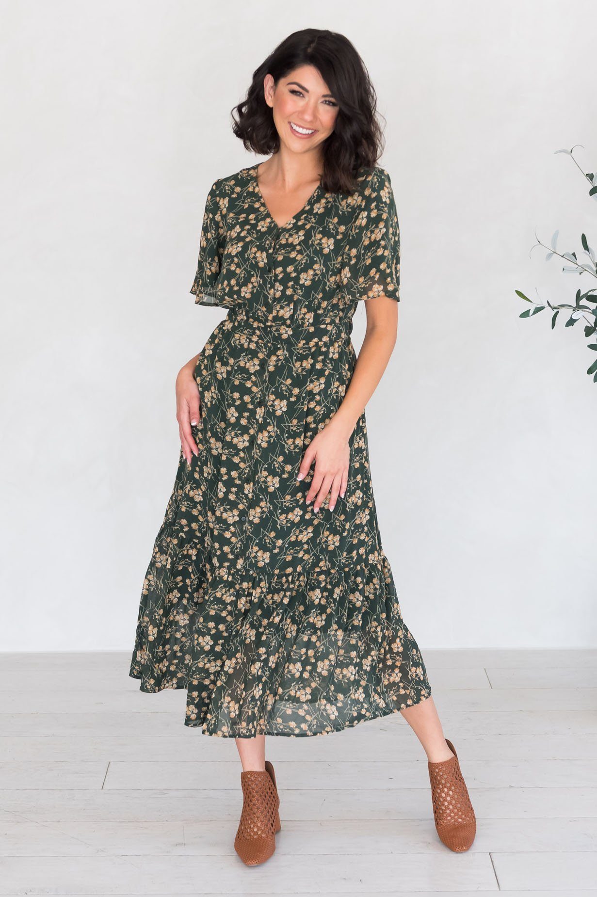 The Saffron Modest Dresses vendor-unknown 