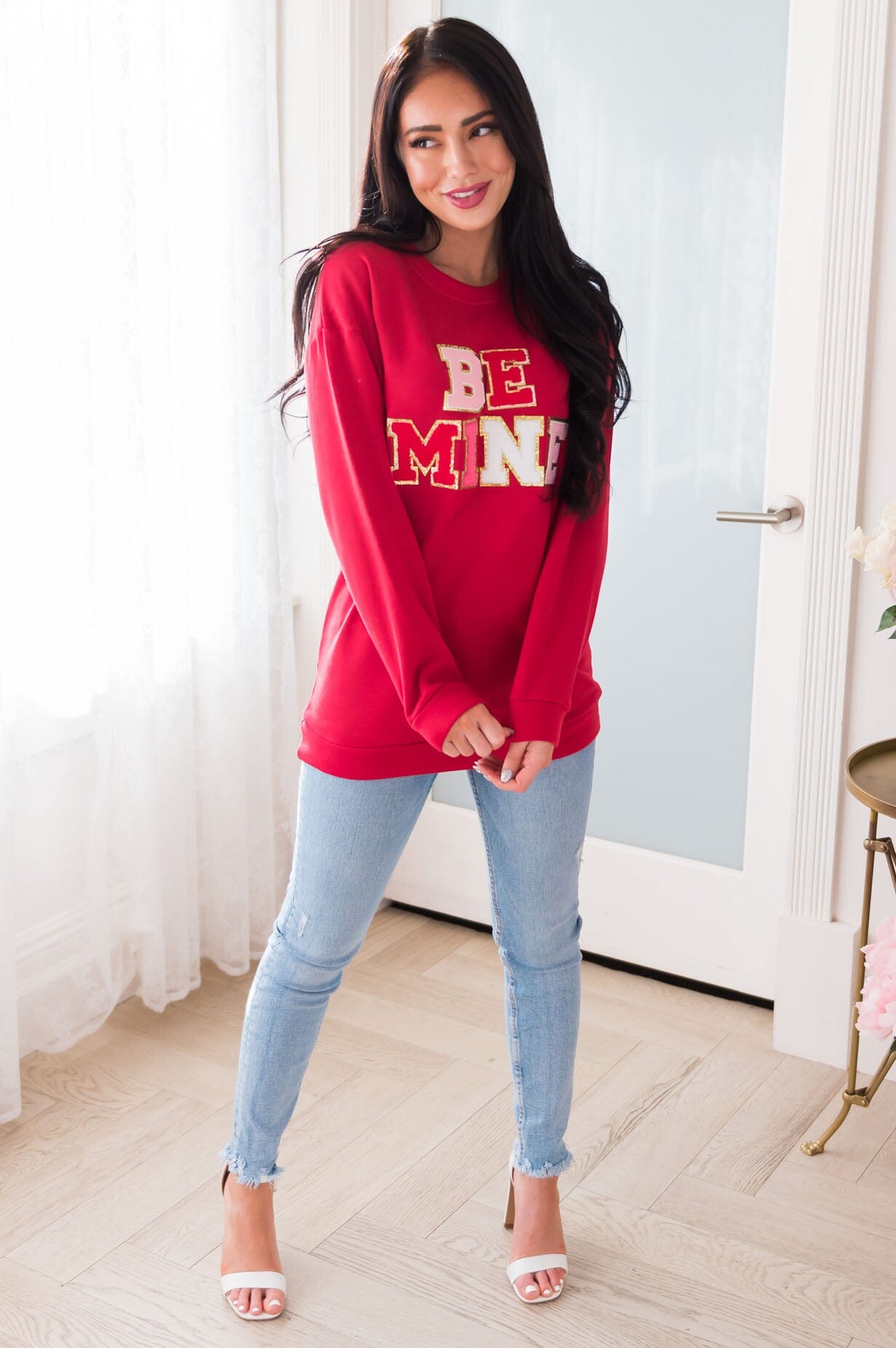 Baby Be Mine Modest Sweatshirt Modest Dresses vendor-unknown 